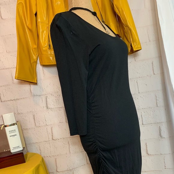 ⬇️ KNIT BLACK DRESS-EXPRESS - Picture 6 of 6